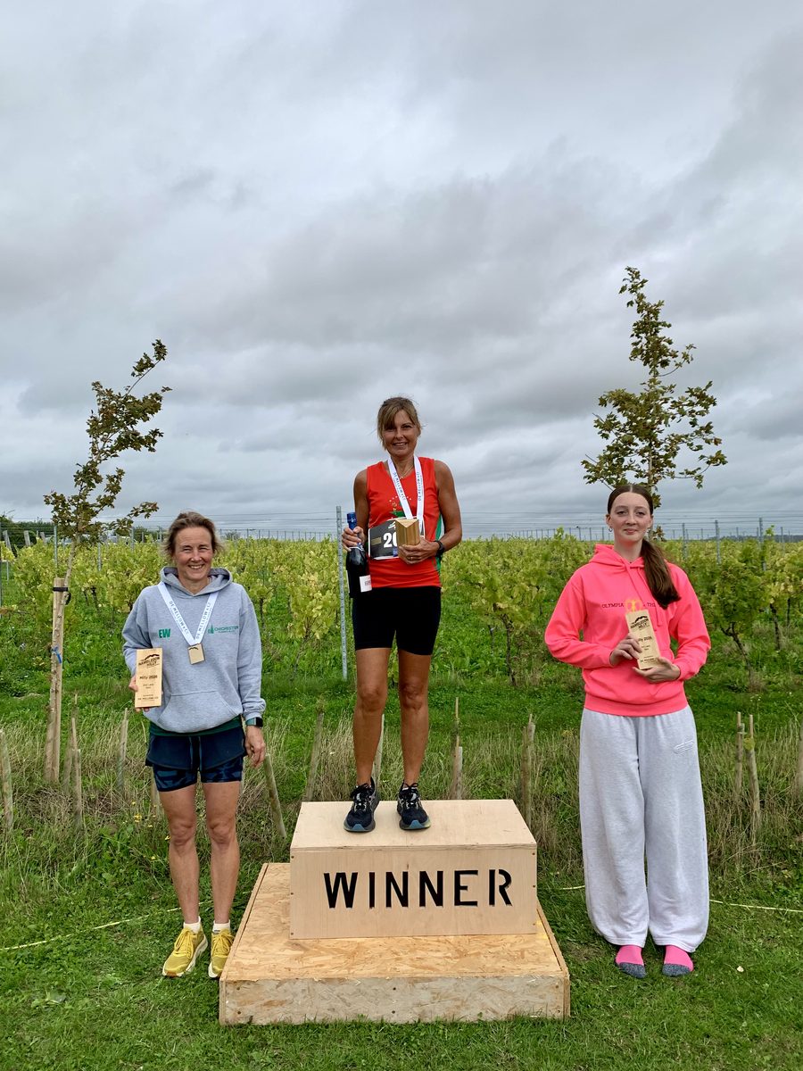 5km women podium